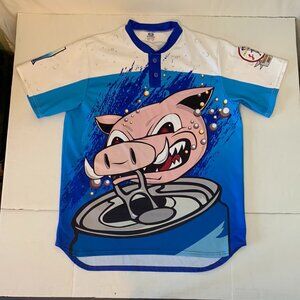 Saxon Authentic Gamewear Liquor Pigs 1983-2007 Jersey Made in Canada #1